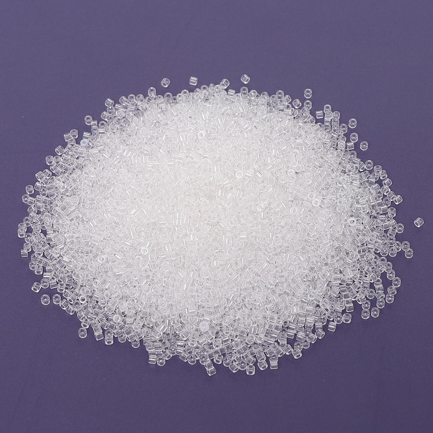 Transparent Color Hight Quality Glass Cylinder Seed Beads 1.6 MM Size BS1001