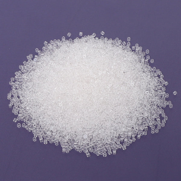 Transparent Color Hight Quality Glass Cylinder Seed Beads 1.6 MM Size BS1001 WholesaleRhinestone
