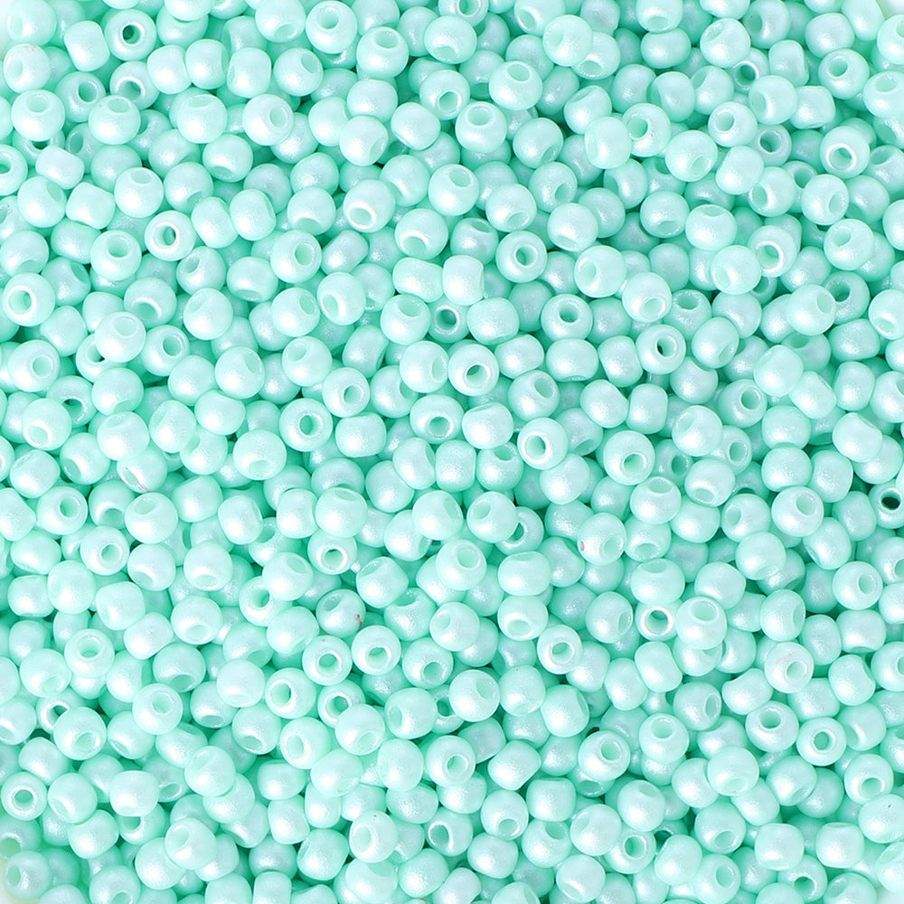 Cuentas de semillas galvanizadas de vidrio 12/0 tamaño 1.8 mm GA-1031 Color Imagen principal del producto