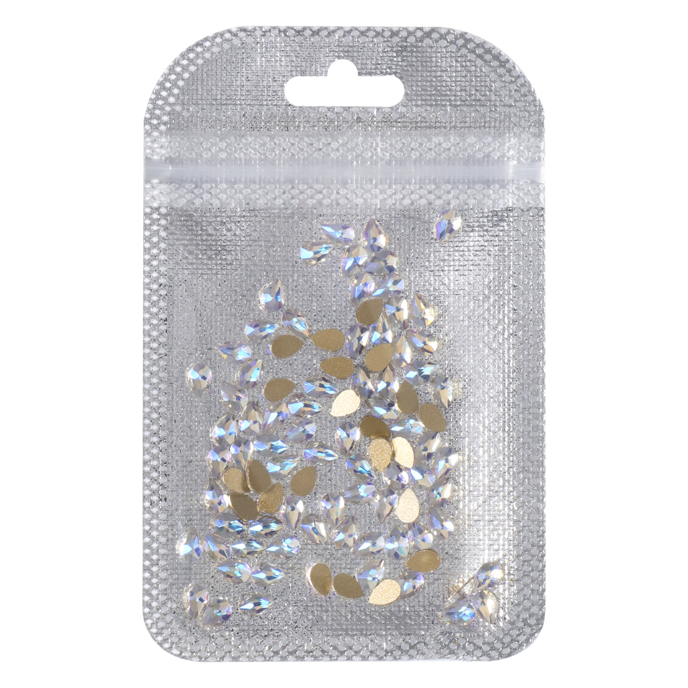 Raindrop Shape Blue Moonlight Flat Back Fancy Rhinestones WholesaleRhinestone