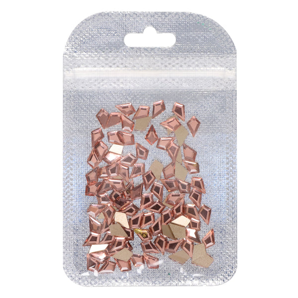 Arrow Shape Champagne Flat Back Fancy Rhinestones WholesaleRhinestone