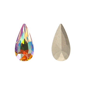 Crystal Sun Teardrop Shape High Quality Glass Pointed Back Fancy Rhinestones WholesaleRhinestone