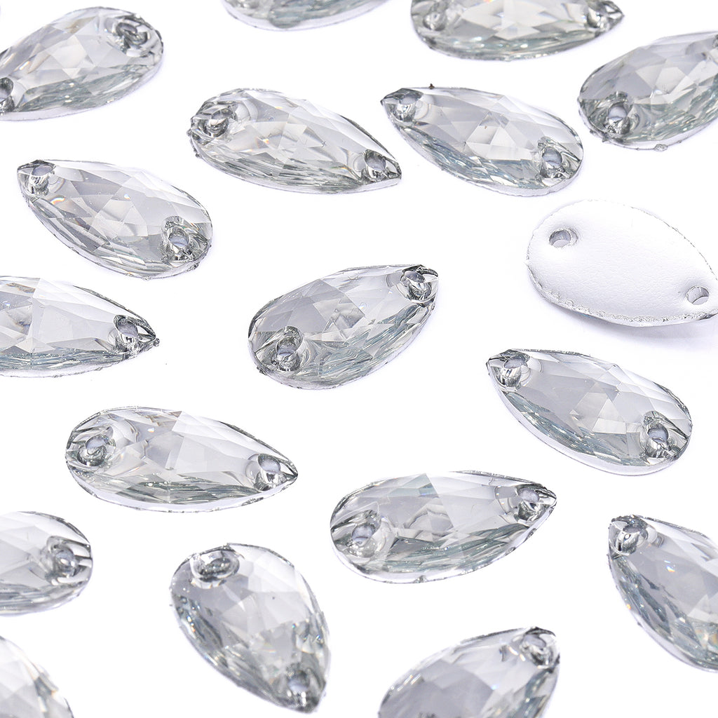 Drop Crystal Resin Sew-on Rhinestones For Dance Costume WholesaleRhinestone