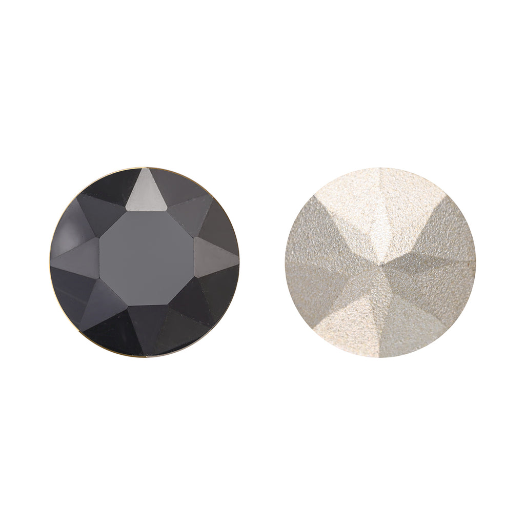 Jet Metallic Silver XIRIUS Chaton Shape High Quality Glass Pointed Back Fancy Rhinestones WholesaleRhinestone