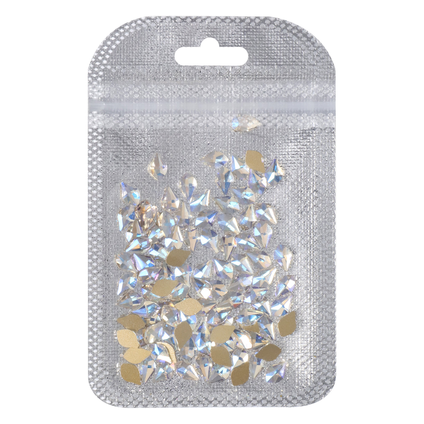 Rhombus Shape Blue Moonlight Flat Back Fancy Rhinestones WholesaleRhinestone