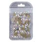 Skull Shape Crystal AB Flat Back Fancy Rhinestones