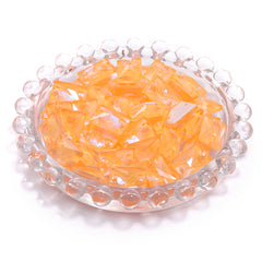 Electric Neon Sunflower Rectangle Shape High Quality Glass Sew-on Rhinestones