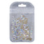 Octagon Shape Crystal AB Flat Back Fancy Rhinestones