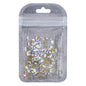 Raindrop Shape Crystal AB Flat Back Fancy Rhinestones