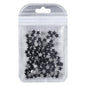 Star Shape Black Flat Back Fancy Rhinestones