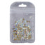 Sector Shape Crystal AB Flat Back Fancy Rhinestones