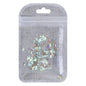 Rectangle Shape Crystal AB Flat Back Fancy Rhinestones