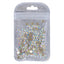 Round Square Shape Crystal AB Flat Back Fancy Rhinestones