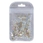 Round Square Shape Crystal AB Flat Back Fancy Rhinestones