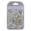 Egg Shape Crystal AB Flat Back Fancy Rhinestones