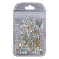 Egg Shape Crystal AB Flat Back Fancy Rhinestones