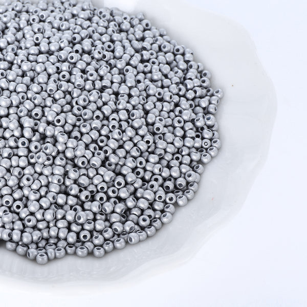 Glass Galvanized Seed Beads 12/0 Size 1.8mm GA-1036 Color WholesaleRhinestone