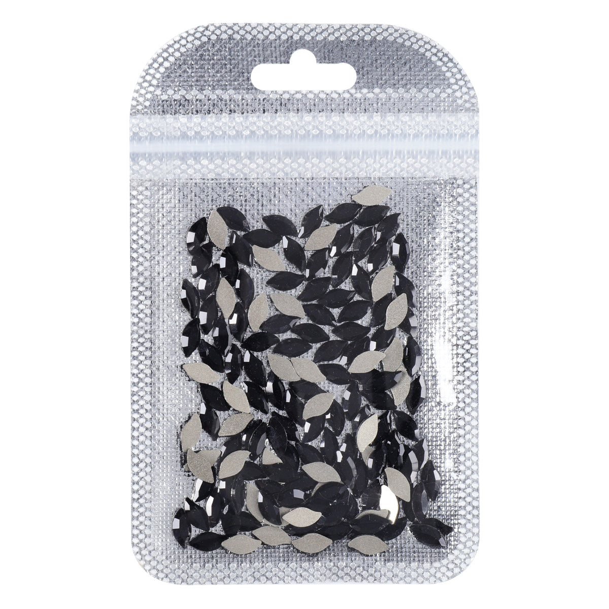 Mermaid Shape Black Flat Back Fancy Rhinestones Главное изображение товара