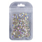 Heart Shape Crystal AB Glass Flat Back Fancy Rhinestones