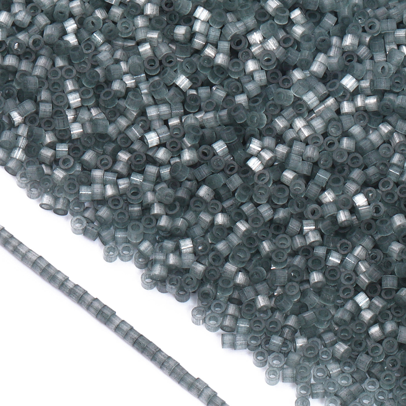 Transparent Silk Satin Cat's Eye Color Hight Quality Glass Cylinder Seed Beads 1.6 MM Size MY4023 WholesaleRhinestone