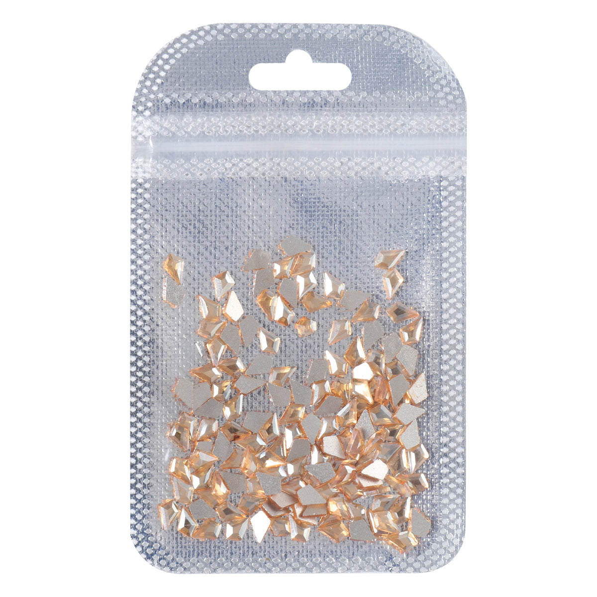 Arrow Shape Golden Shadow Flat Back Fancy Rhinestones