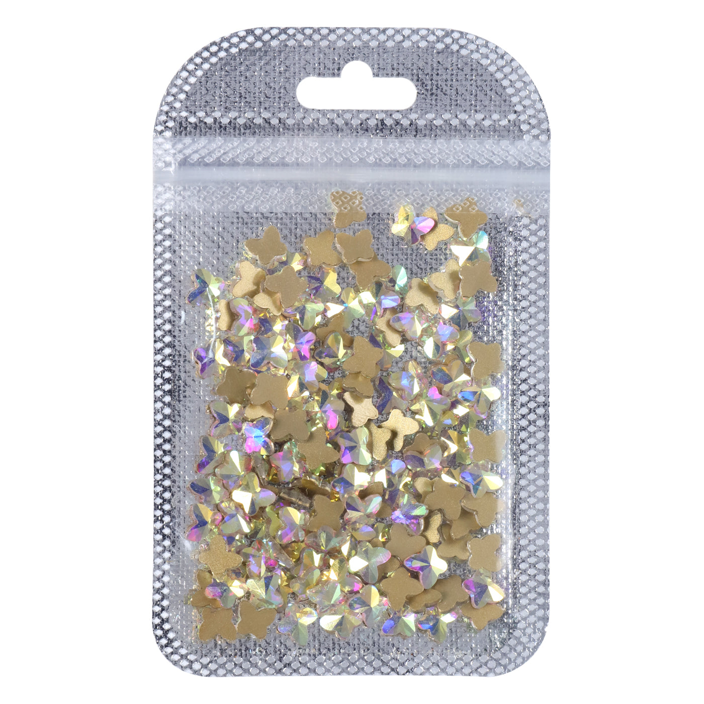 Butterfly Shape Crystal AB Flat Back Fancy Rhinestones WholesaleRhinestone