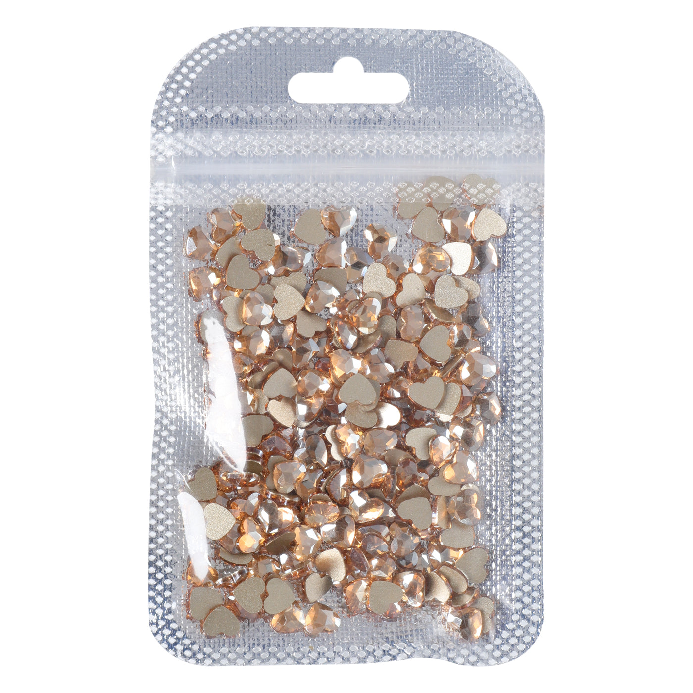 Heart Shape Golden Shadow Flat Back Fancy Rhinestones WholesaleRhinestone