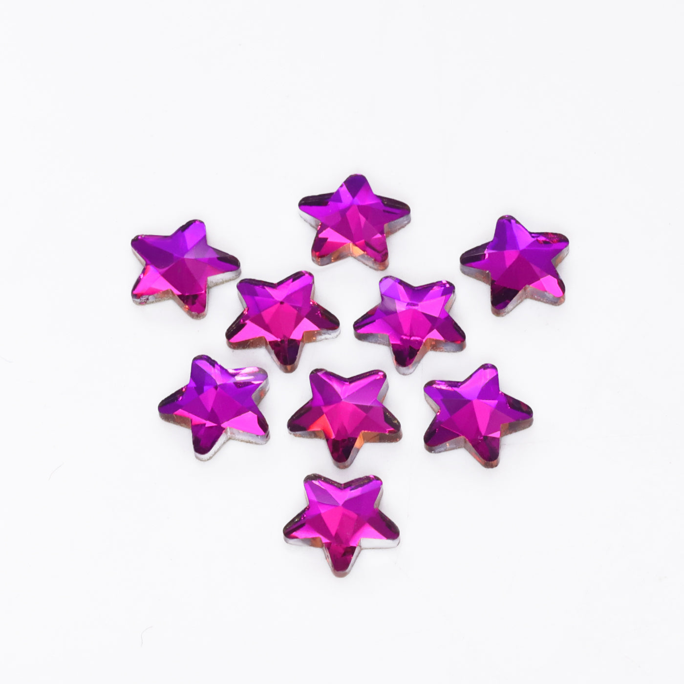 Star Shape Purple Volcano Flat Back Fancy Rhinestones WholesaleRhinestone