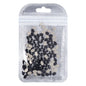 Oval Shape Black Flat Back Fancy Rhinestones WholesaleRhinestone