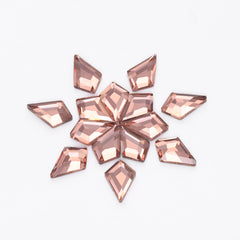 Arrow Shape Champagne Flat Back Fancy Rhinestones WholesaleRhinestone