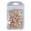 Raindrop Shape Golden Shadow Flat Back Fancy Rhinestones