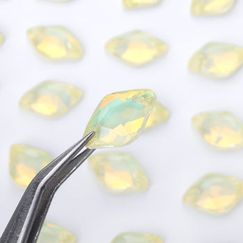 Jonquil AM Lemon Shape High Quality Glass Sew-on Rhinestones WholesaleRhinestone