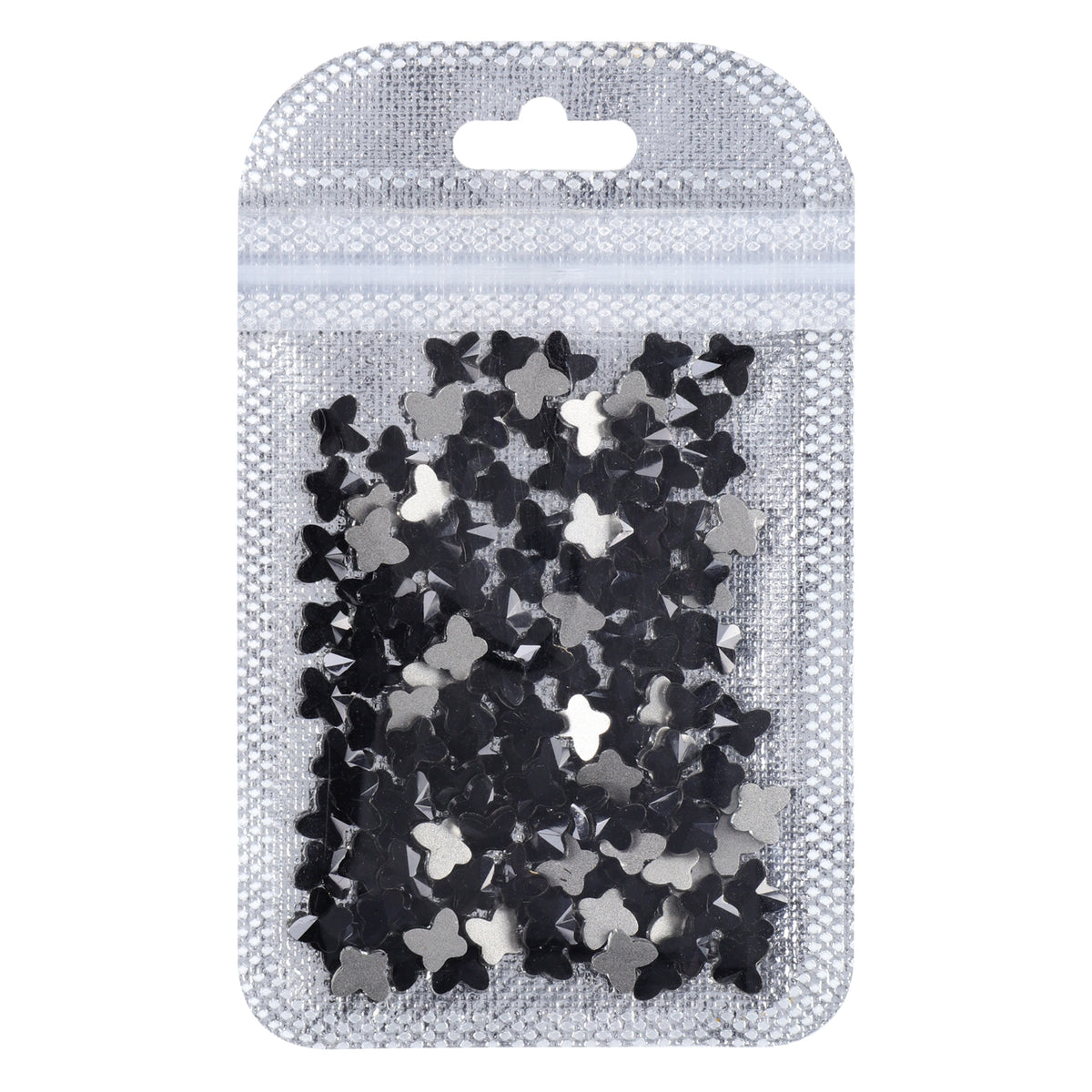 Butterfly Shape Black Flat Back Fancy Rhinestones Главное изображение товара