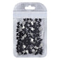Butterfly Shape Black Flat Back Fancy Rhinestones