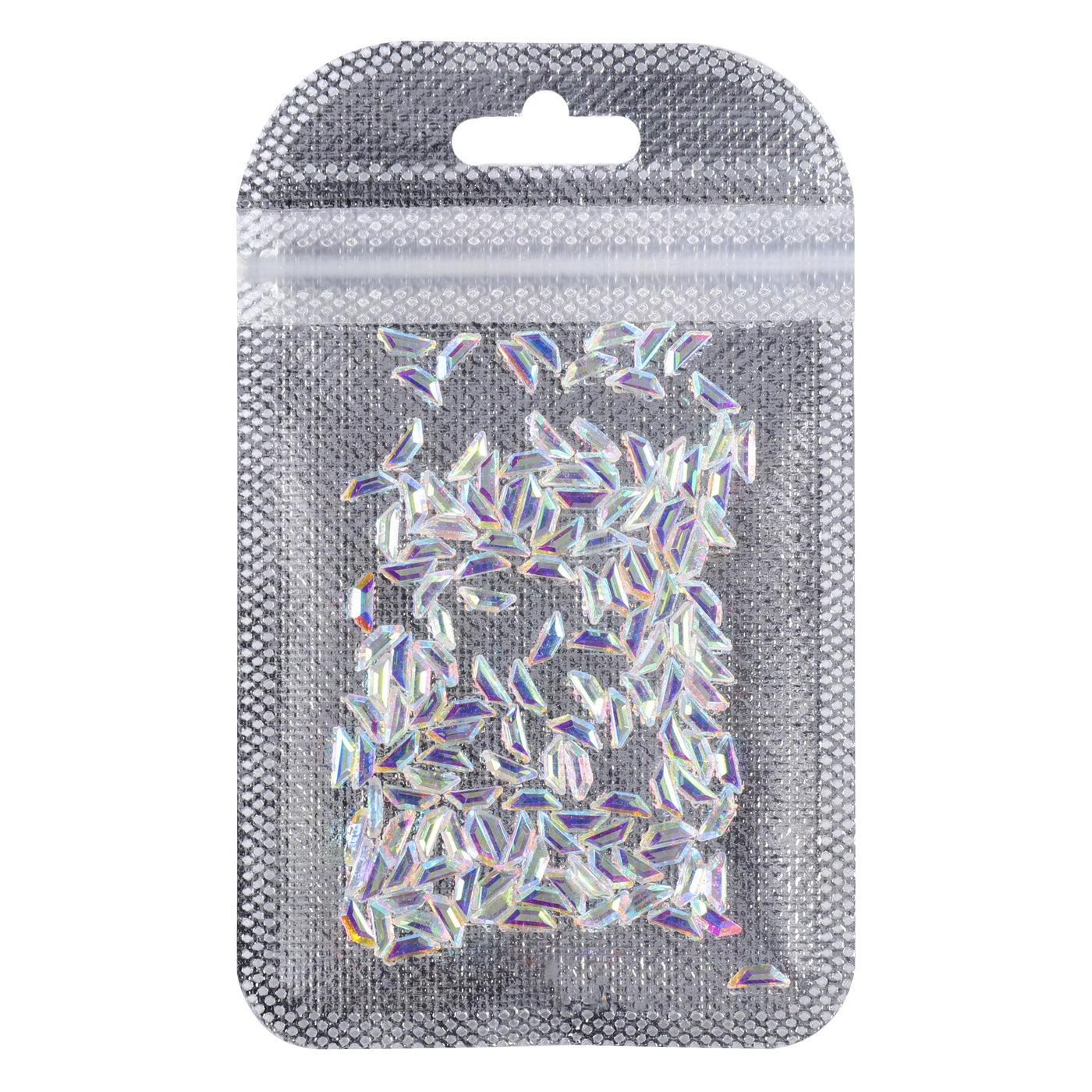 Trapeze Form Crystal Ab Unfoiled Flat Back Fancy Rhinestones Hovedbillede