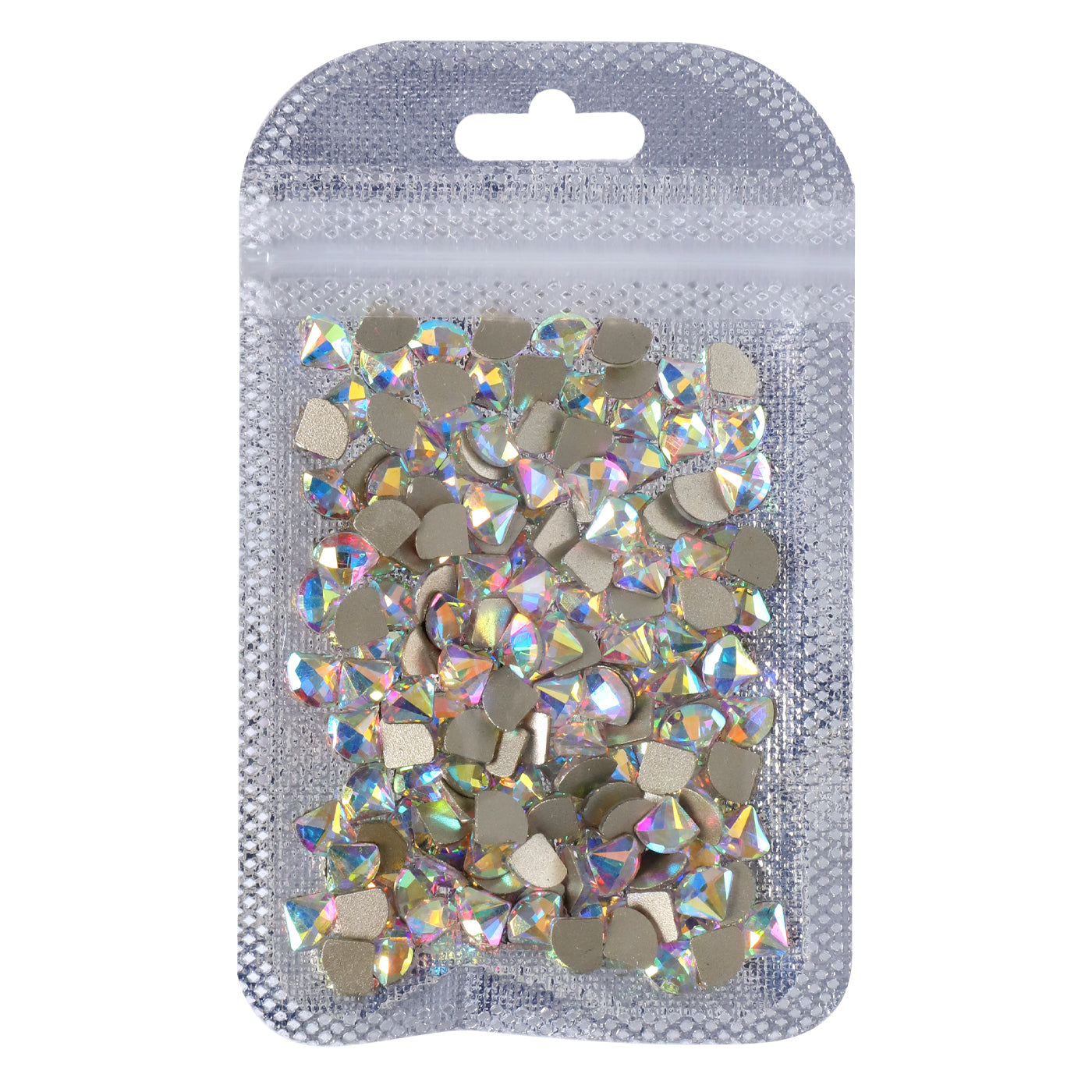 Sektorform Crystal Ab Flat Back Fancy Rhinestones Huvudsaklig produktbild