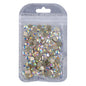 Sector Shape Crystal AB Flat Back Fancy Rhinestones