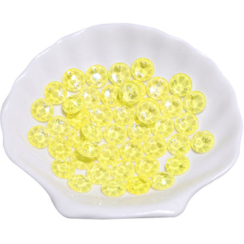Electric Neon Light Topaz XIRIUS Round Shape High Quality Glass Sew-on Rhinestones WholesaleRhinestone