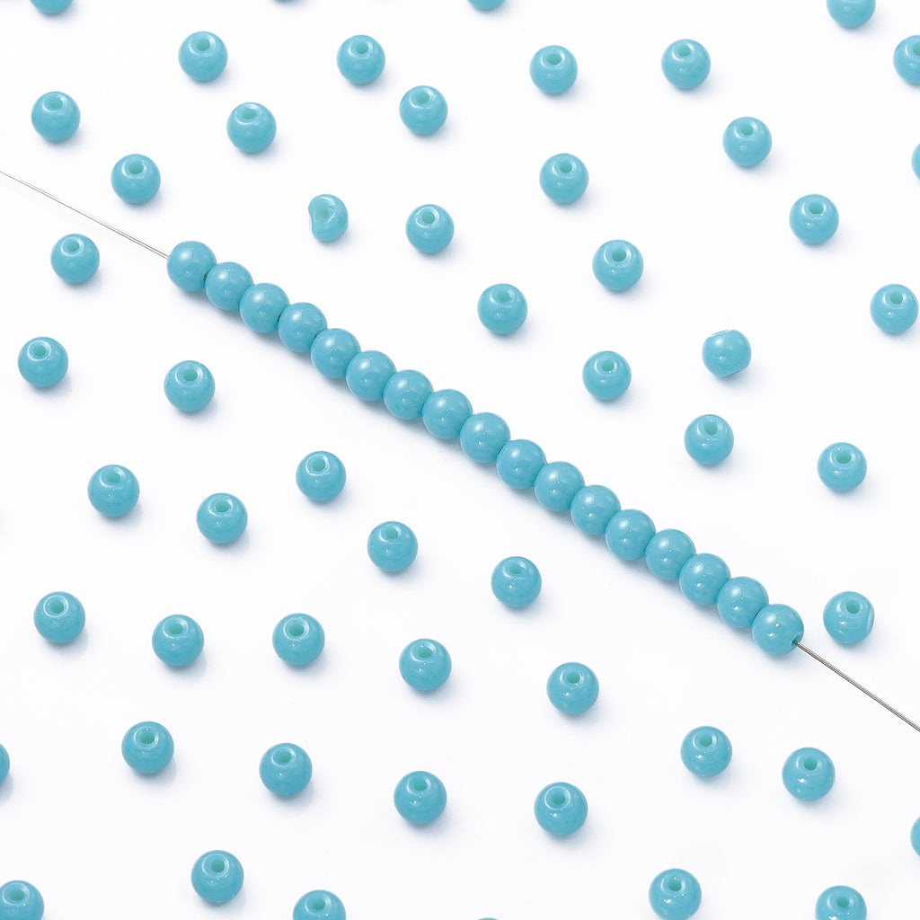 BSCZ008 4.5 MM Round Shape Glass Seed Beads for Bracelets and Jewelry Making WholesaleRhinestone