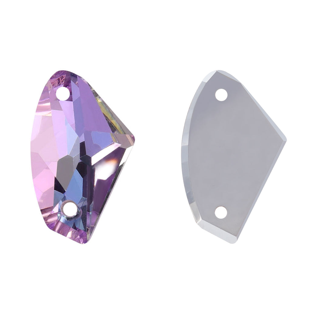 Vitrail Light Galactic Shape High Quality Glass Sew-on Rhinestones WholesaleRhinestone