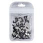 Navette Shape Black Flat Back Fancy Rhinestones