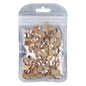 Octagon Shape Golden Shadow Flat Back Fancy Rhinestones