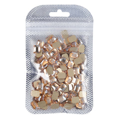 Octogone Shape Golden Shadow Flat Back Fancy Risestones