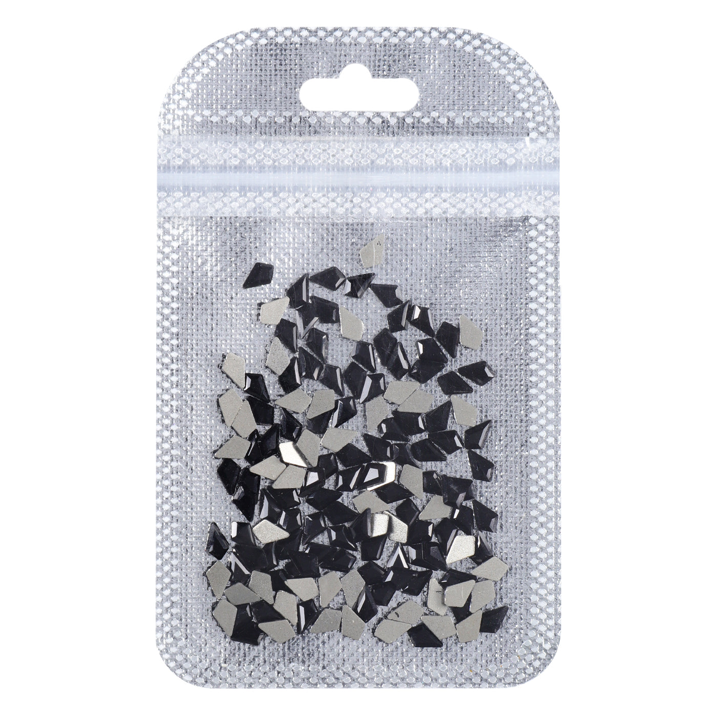 Arrow Shape Black Flat Back Fancy Rhinestones