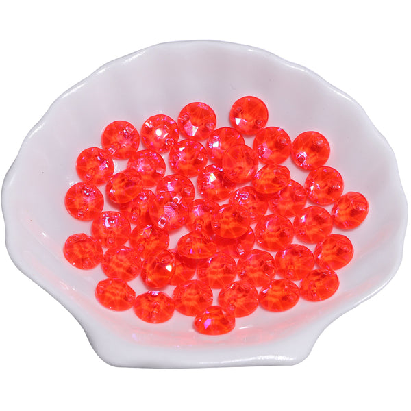 Electric Neon Hyacinth XIRIUS Round Shape High Quality Glass Sew-on Rhinestones WholesaleRhinestone