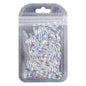 Navette Shape Crystal AB Unfoiled Flat Back Fancy Rhinestones