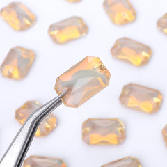 Silk AM Octagon Shape High Quality Glass Sew-on Rhinestones WholesaleRhinestone