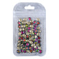 Rainbow Magic Mirror Shape Pointed Back Fancy Rhinestones For Nail Art