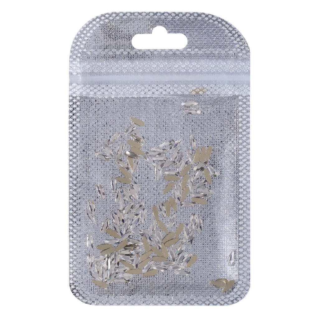 Raindrop Shape Crystal Flat Back Fancy Rhinestones