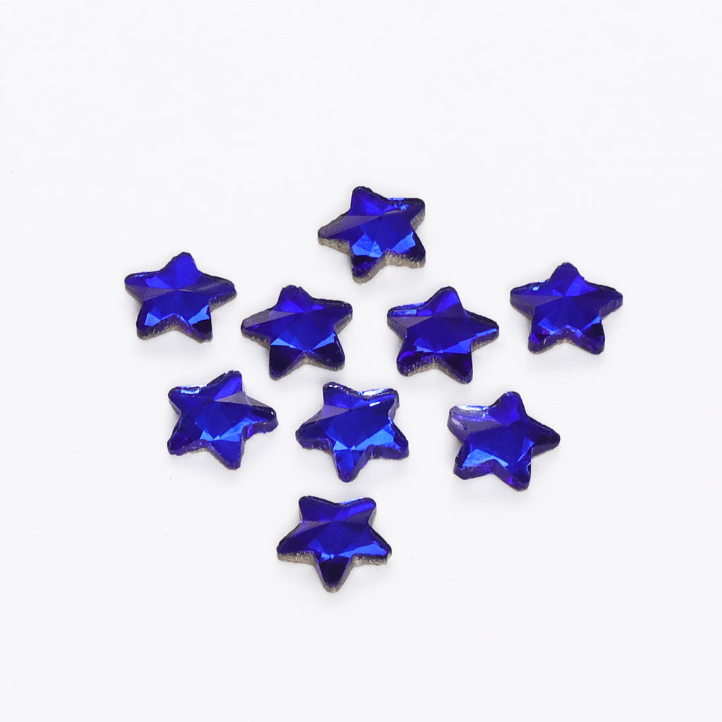 Star Shape Sapphire Flat Back Fancy Rhinestones WholesaleRhinestone
